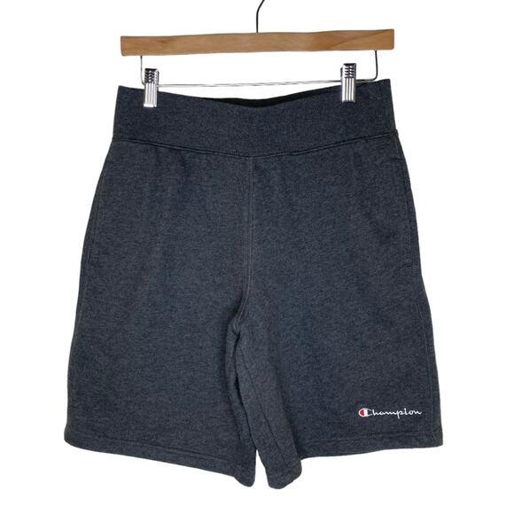 Champion Gray Drawstring Waist Sweat-Shorts Sweat Shorts Men’s Small - Picture 1 of 9